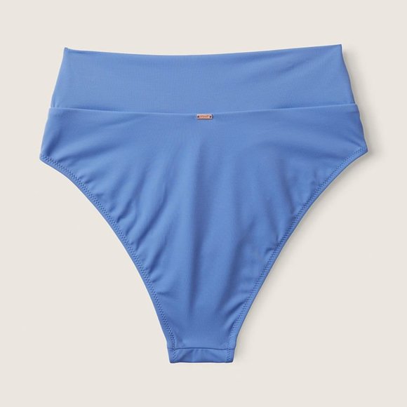 💫PINK BY VS V CROSSOVER HIGH WAIST CHEEKY BIKINI BOTTOM  NWT - Picture 5 of 5